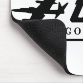 U2 Dragon Lady Spion Flugzeug Mousepad (Ecke)