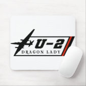 U2 Dragon Lady Spion Flugzeug Mousepad (Mit Mouse)