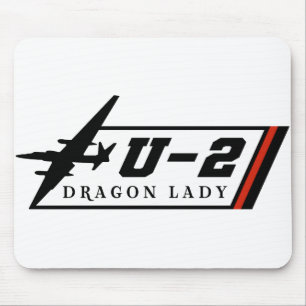 U2 Dragon Lady Spion Flugzeug Mousepad