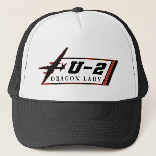 U2 Dragon Lady Spion Flugzeug Truckerkappe