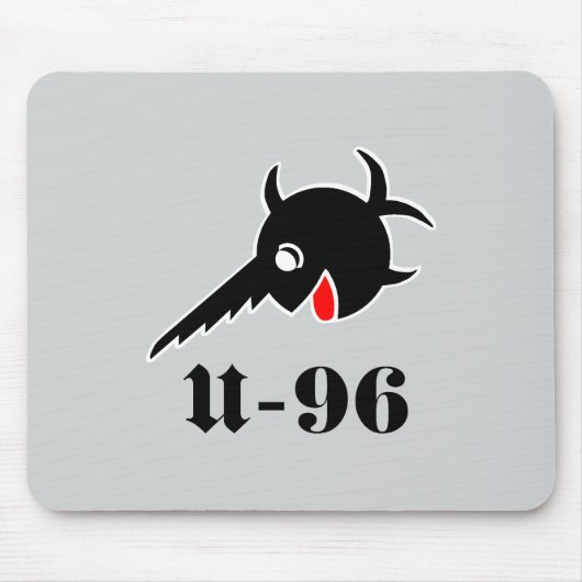 U96 Schwertfisch-Mauspad Mousepad (Vorne)