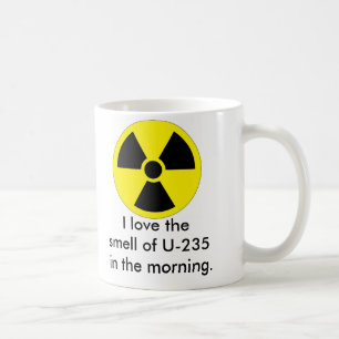 U-235 es HEISS Kaffeetasse