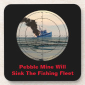 U-29 - Stopp-Kiefernbergwerk Untersetzer (Vorderseite)