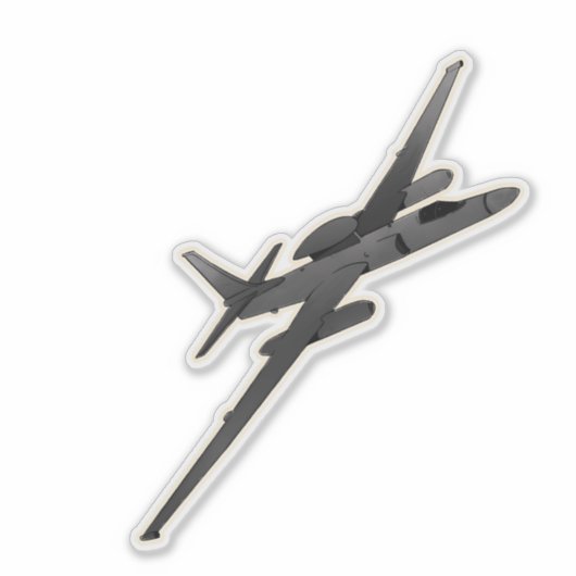 U-2 Drachenmutter, Aufklärungsflugzeug Aufkleber (Vorderseite)