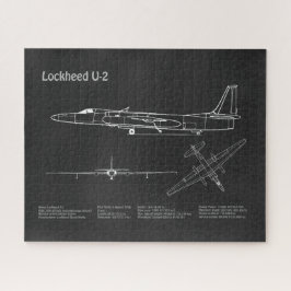 U-2 Dragon Lady - Flugzeugkonzepte PD Puzzle