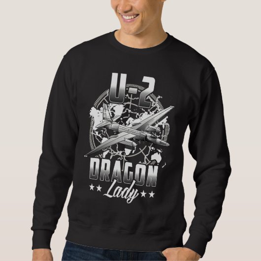 U 2 Dragon Lady Veteran Sweatshirt (Vorderseite)
