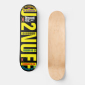 U 2 GENUG. JMT. Skateboard (Vorderseite)