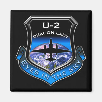 U-2-Spionage-Flugzeug Magnet