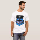 U-2-Spionage-Flugzeug T-Shirt (Vorne ganz)