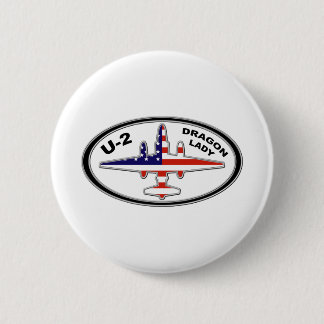 U-2 Spy-Flugzeug Button