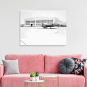 U-2 Spy-Flugzeug mit feinen NASA-Kennzeichnungen Leinwanddruck (Insitu (Wohnzimmer))