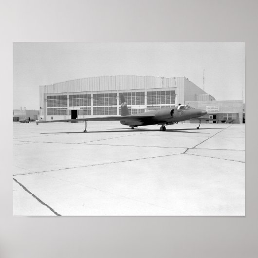 U-2 Spy-Flugzeug mit feinen NASA-Kennzeichnungen Poster (Vorne)