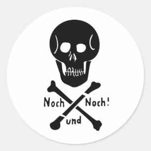 U-753 RUNDER AUFKLEBER