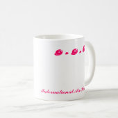 U.A.H, internationale Stewardess Kaffeetasse (VorderseiteRechts)