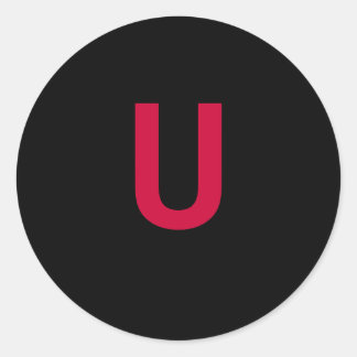 U AUFGELISTETE ARZNEIMITTEL RUNDER AUFKLEBER