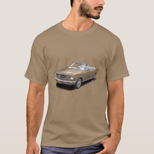 U-Auswahl-D-Farbepony-Auto-Kabriolett-T - Shirt (Vorderseite)