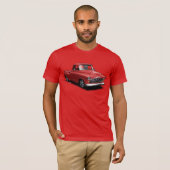 U-Auswahl-D-Farbezäher alter Lieferwagen-T - Shirt (Vorne ganz)