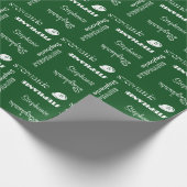 U-Auswahl-Farbkreide-weißes personalisiertes mit Geschenkpapier (Ecke)