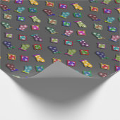 U-Auswahl-Farbpotholder-Ofen-Mitte mit Geschenkpapier (Ecke)