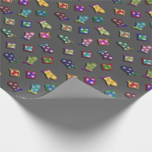 U-Auswahl-Farbpotholder-Ofen-Mitte mit Geschenkpapier (Ecke)