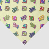 U-Auswahl-Farbpotholder-Ofen-Mitte mit Seidenpapier (Ausschnitt)