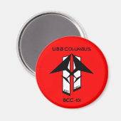 U.B.B. Columbus Magnet (Vorderseite/Rückseite)