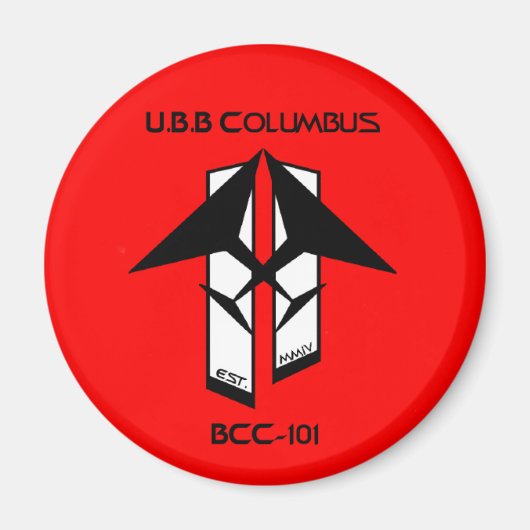 U.B.B. Columbus Magnet (Vorne)