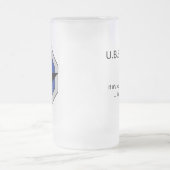 U.B.S. Verzicht-mattierte Bier-Tasse Mattglas Bierglas (Mittel)