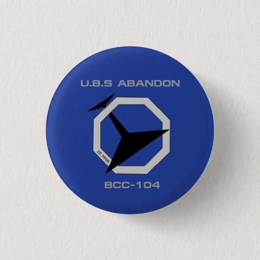 U.B.S Verzicht-Miniknopf Button (Vorderseite)