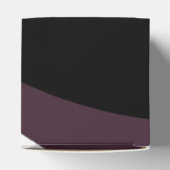 U-Bahn: Abstrakt Schwarz, Weiß, Lila und Grün Geschenkschachtel (Oben)