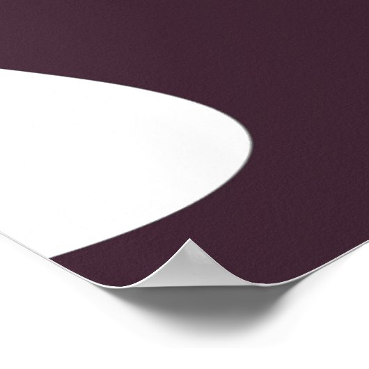 U-Bahn: Abstrakt Schwarz, Weiß, Lila und Grün Poster (Ecke)