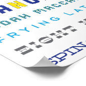 U-Bahn Art | Chanukah Poster (Ecke)