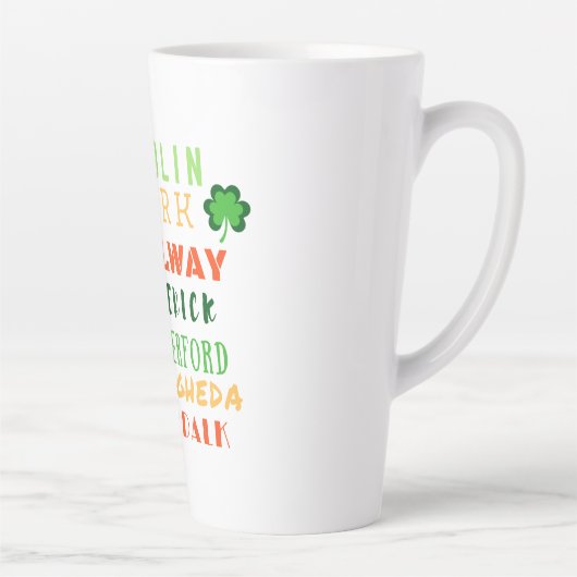 U-Bahn-Art in irischen Städten Milchtasse (Rechts)