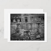 U-Bahn-Ausgrabung 7. Straße und 24-25. Straße Postkarte (Vorne/Hinten)