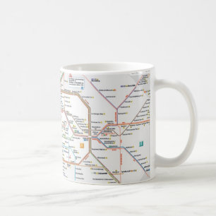 U-Bahn Berlin Kaffeetasse