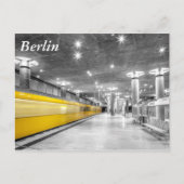 U-Bahn Berlin Postkarte (Vorderseite)