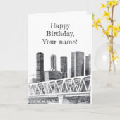 U-Bahn-Brücke Karte (Gelbe Blume)