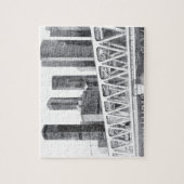 U-Bahn-Brücke Puzzle (Vertikal)