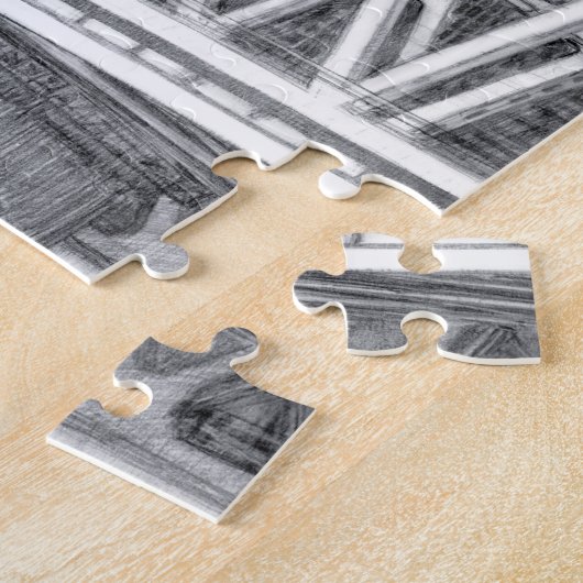 U-Bahn-Brücke Puzzle (Seite)