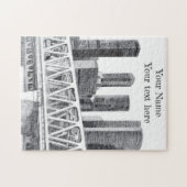 U-Bahn-Brücke Puzzle (Horizontal)