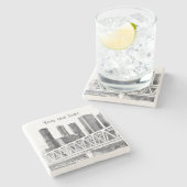 U-Bahn-Brücke Steinuntersetzer (Seitenansicht)