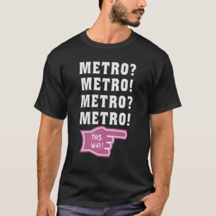 U-Bahn diese Richtung viral U-Bahn-Typ Meme 1 T-Shirt