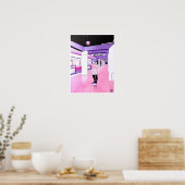 U-Bahn-Druck Poster (Küche)