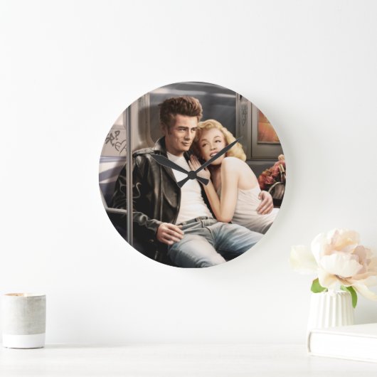 U-Bahn-Fahrer Große Wanduhr (Zuhause)