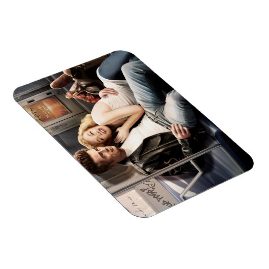 U-Bahn-Fahrer Magnet (Rechte Seite)