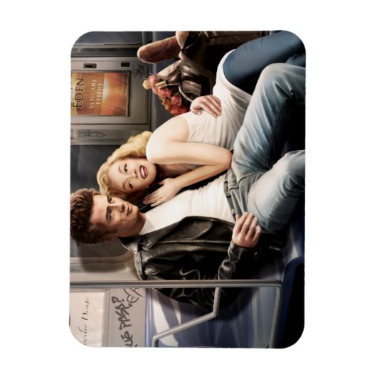 U-Bahn-Fahrer Magnet (Vertikal)