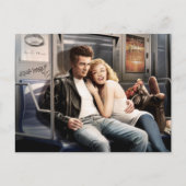 U-Bahn-Fahrer Postkarte (Vorderseite)