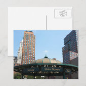 U-Bahn Gewerkschaft Square NYC Postkarte (Vorne/Hinten)