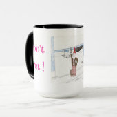 U-Bahn-Gnom Tasse (Vorderseite Links)