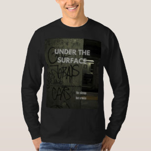 U-Bahn Graffiti-Chaos-T-Shirt Streetwear T-Shirt